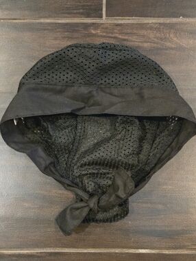 Daytona Helmets Black Mesh Head Scarf / Cap NWOT